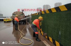 投资集团狠抓施工环境整治，做好南涪路改扩建工程周边环境维护