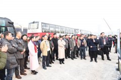 南岸区“两会”代表、委员视察南涪路改扩建工程建设